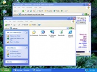 Windows xp desktop